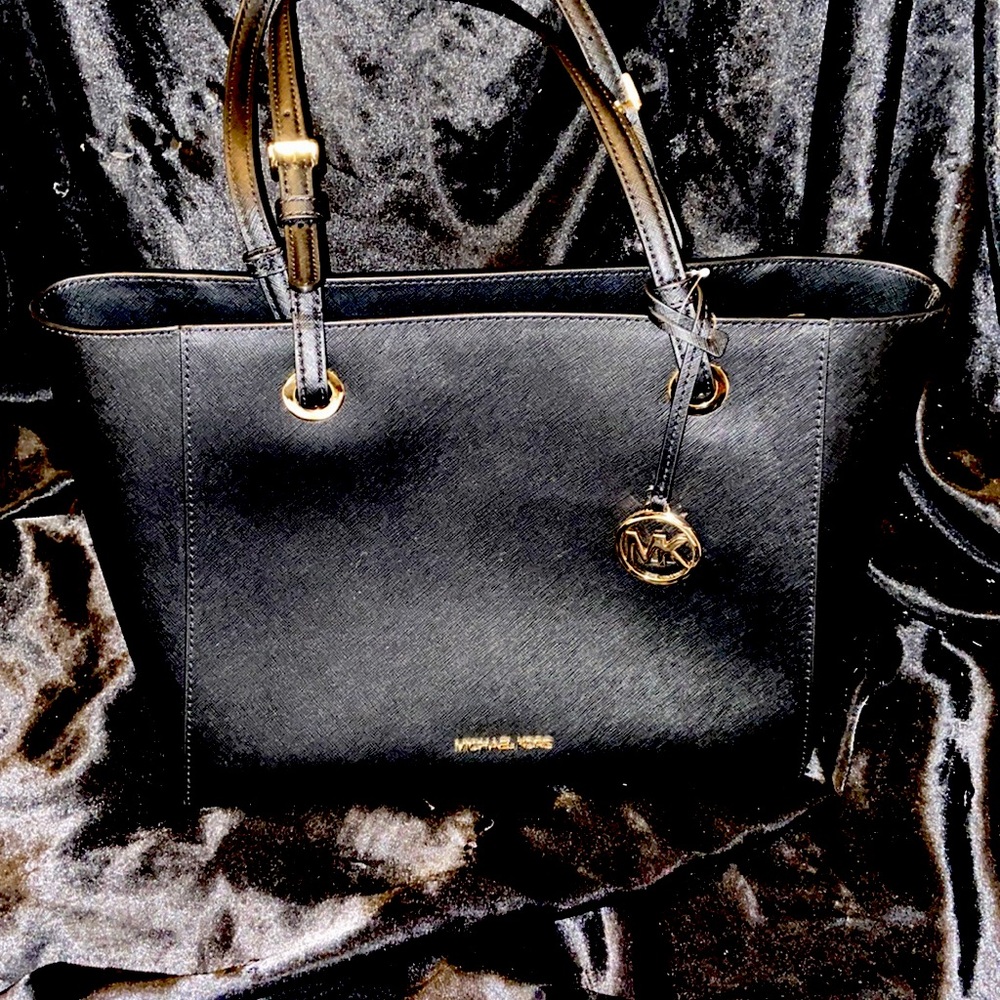 Michael Kors Black Tote Purse New!